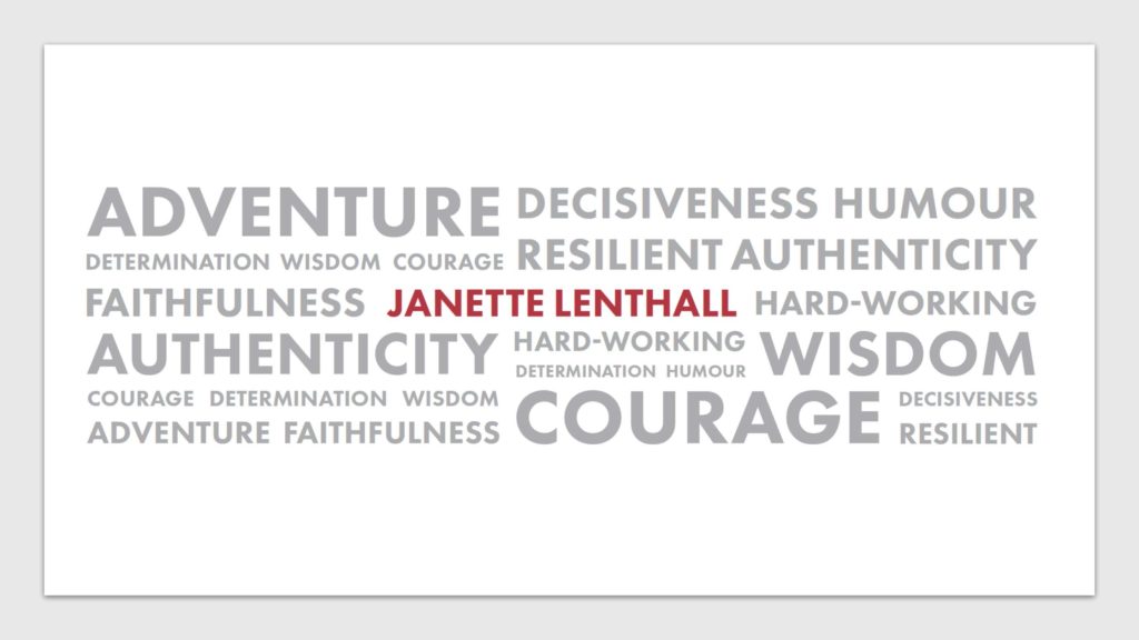 janette's values