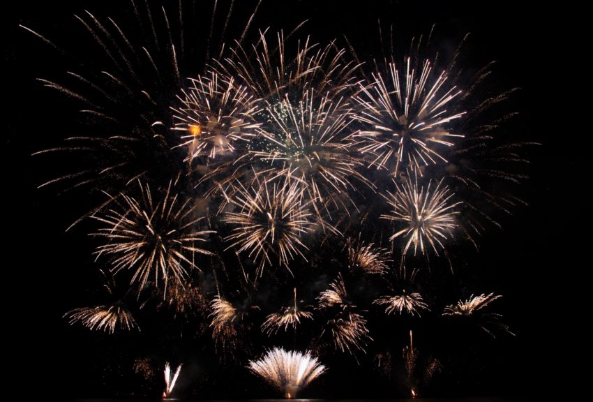 New Year fireworks